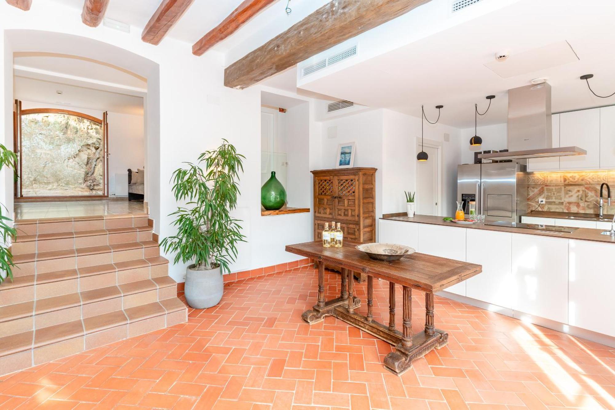 La Terraza - Grosszuegiges Appartment In Katalanischer Masia Sant Iscle De Vallalta Zewnętrze zdjęcie