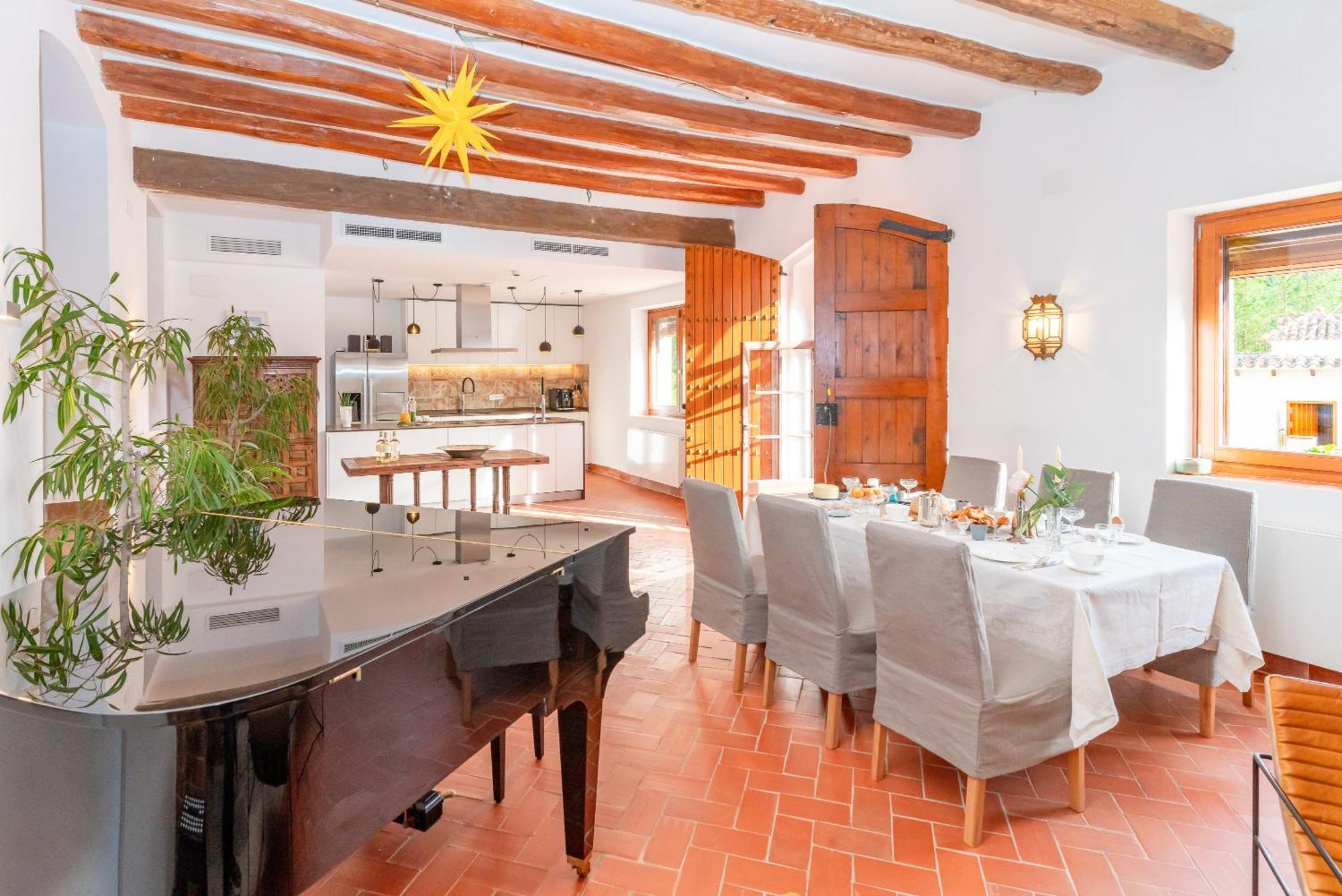 La Terraza - Grosszuegiges Appartment In Katalanischer Masia Sant Iscle De Vallalta Zewnętrze zdjęcie
