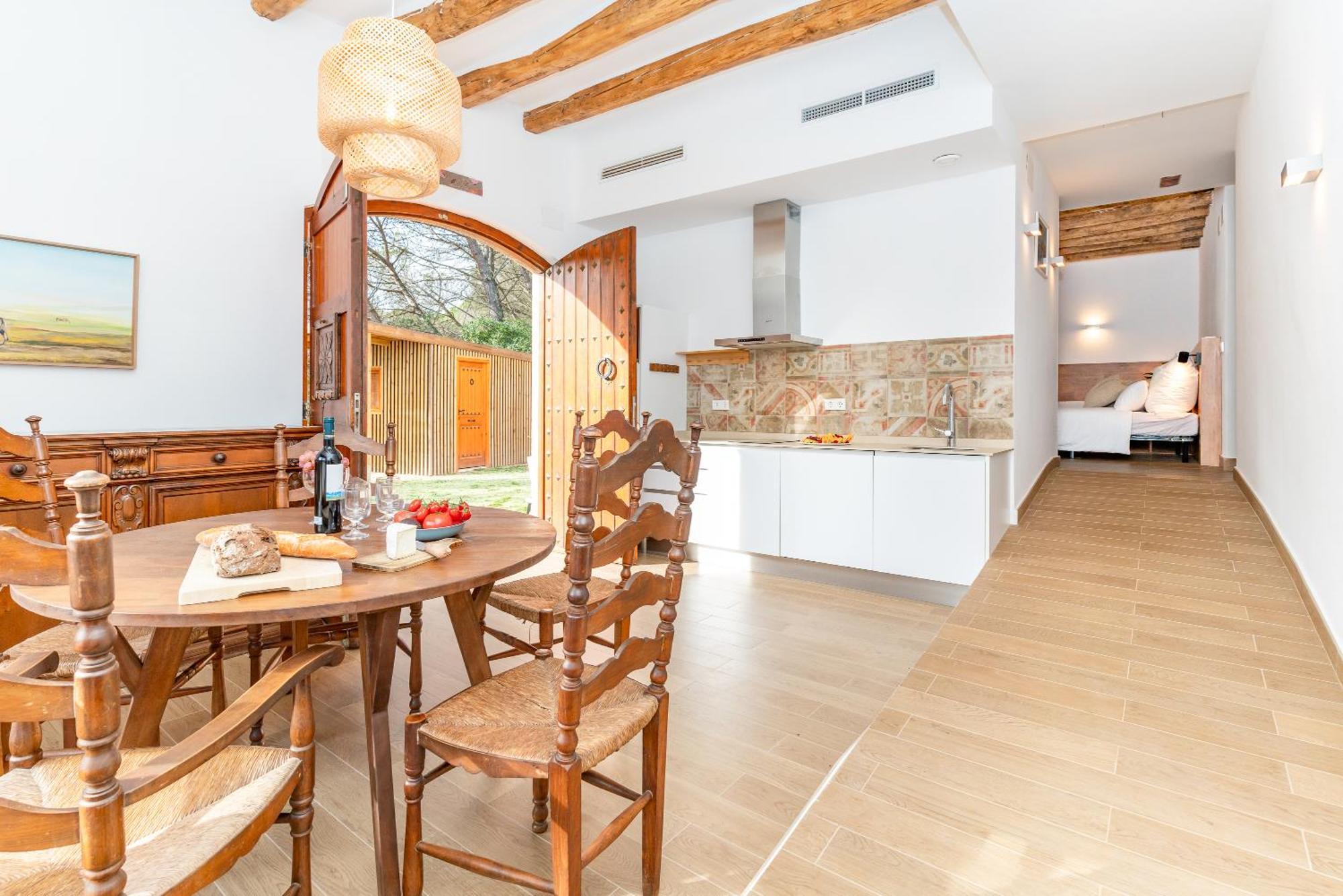 La Terraza - Grosszuegiges Appartment In Katalanischer Masia Sant Iscle De Vallalta Zewnętrze zdjęcie